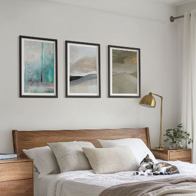 Wall art set Painted abstract decorations