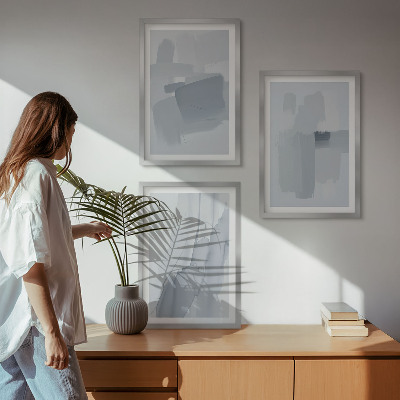 Wall art set Abstract watercolor art