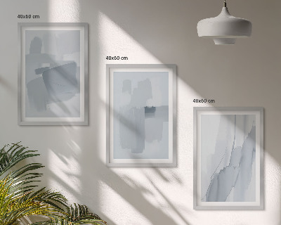 Wall art set Abstract watercolor art