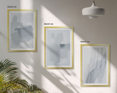 Wall art set Abstract watercolor art