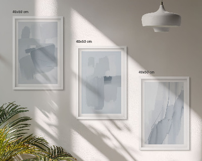 Wall art set Abstract watercolor art