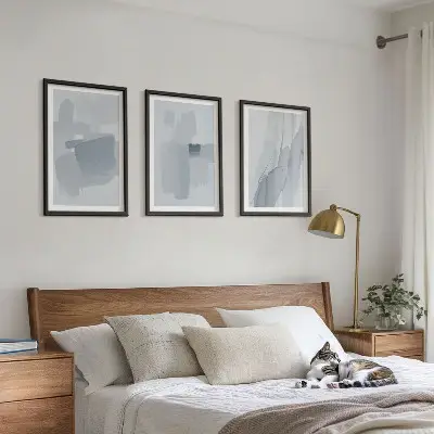 Abstract watercolor wall art set 