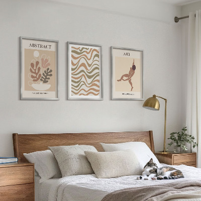 Wall art set Matisse boho abstract patterns