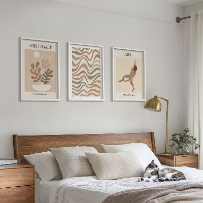 Wall art set Matisse boho abstract patterns
