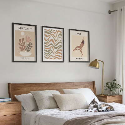Wall art set Matisse boho abstract patterns