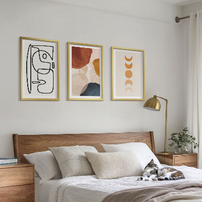 Wall art set Abstract color decorations