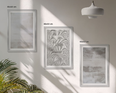 Wall art set Modern minimalist textures