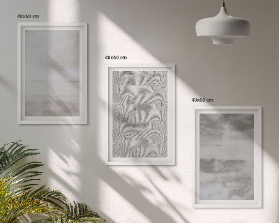Wall art set Modern minimalist textures