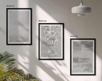 Wall art set Modern minimalist textures
