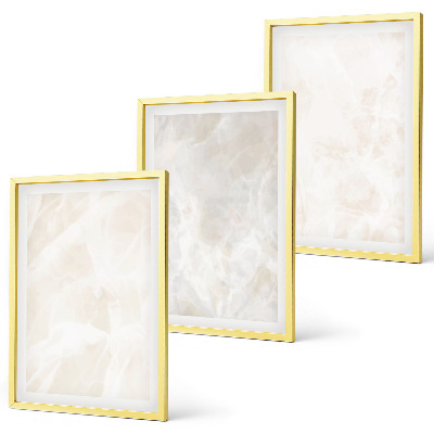 Wall art set The structure of elegant marble