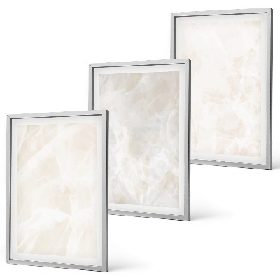 Wall art set The structure of elegant marble