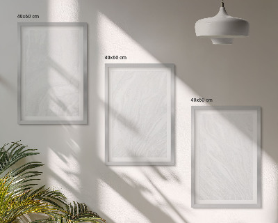 Wall art set Elegant marble structure