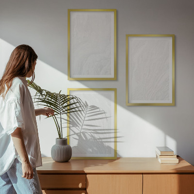 Wall art set Elegant marble structure
