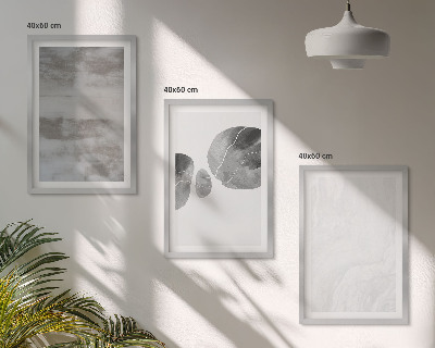 Wall art set Abstract modern structures