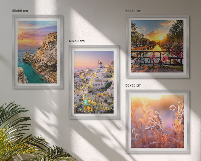 Wall art set Seaside sunsets