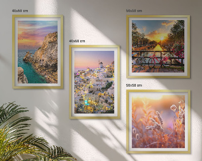 Wall art set Seaside sunsets