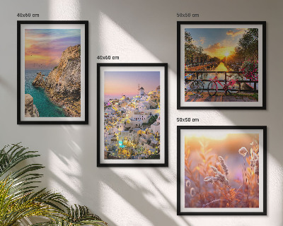 Wall art set Seaside sunsets