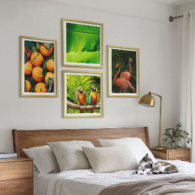 Multi-piece wall decor set Fruity accents of the tropics
