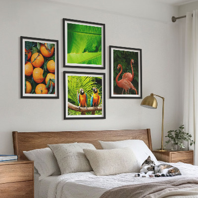 Multi-piece wall decor set Fruity accents of the tropics