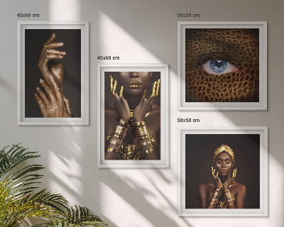 Wall art set Artistic portraits of women