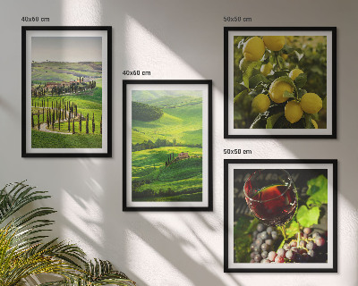 Multi-piece wall decor set Italian landscapes citrus hills