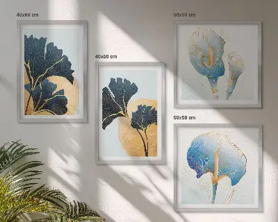Multi-piece wall decor set featuring a lemon and wine portrait in the style of Kahlo