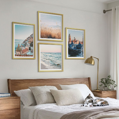 Wall art set Seaside views of Venice