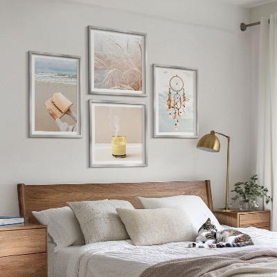 Multi-piece wall decor set Summer landscapes boho style
