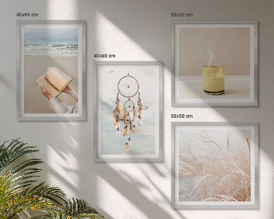 Multi-piece wall decor set Summer landscapes boho style