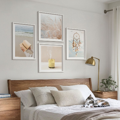 Multi-piece wall decor set Summer landscapes boho style