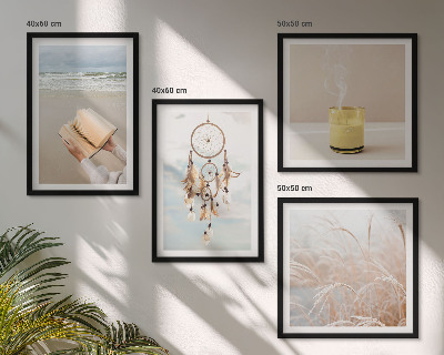Multi-piece wall decor set Summer landscapes boho style
