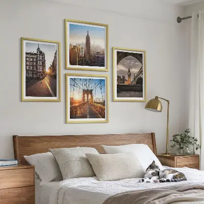 London view wall art set multi-piece canvas painting set