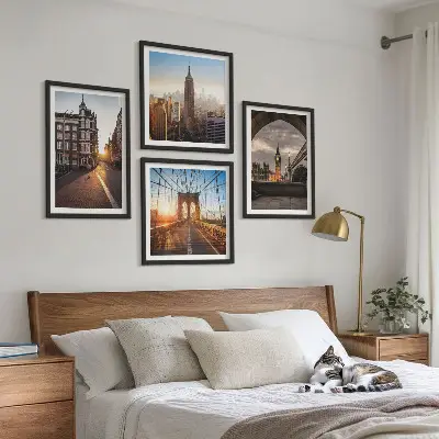 London view wall art set multi-piece canvas painting set