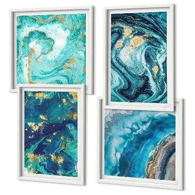 Multi-piece wall decor set decorative abstract paintings