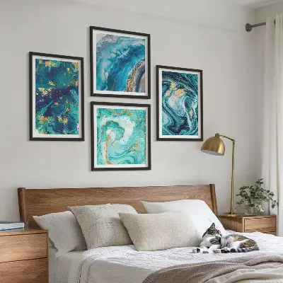Multi-piece wall decor set decorative abstract paintings