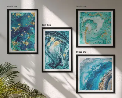 Multi-piece wall decor set decorative abstract paintings