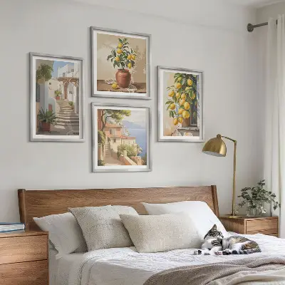 Lemon Streets Sea View wall art set wall art set