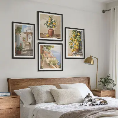Lemon Streets Sea View wall art set wall art set