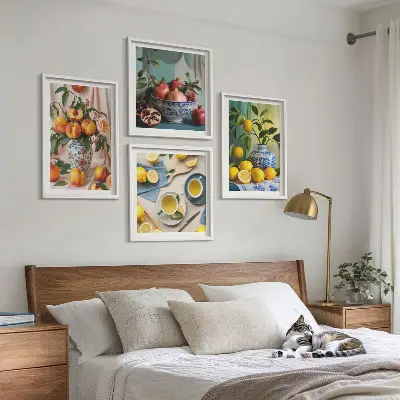 Multi-piece wall decor set featuring Matisse's stylish figures