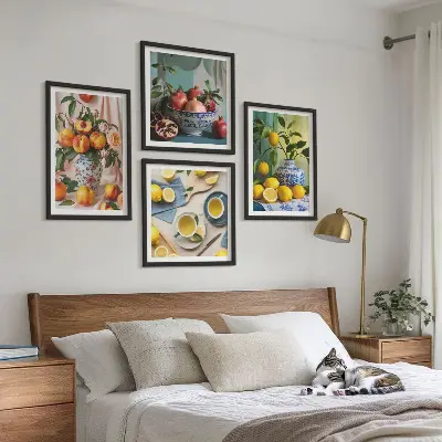 Multi-piece wall decor set featuring Matisse's stylish figures