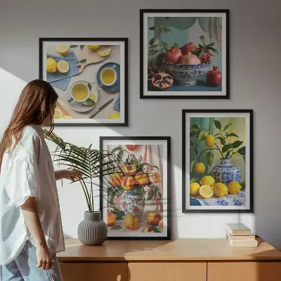 Multi-piece wall decor set featuring Matisse's stylish figures