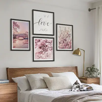 Flower Bridge Life Inspiration wall art set multi-piece decorative wall art
