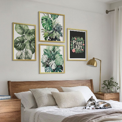 Multi-piece wall decor set Tropical plants Plant Lady