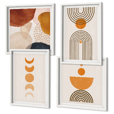 Wall art set Boho minimalist decorations