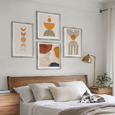 Wall art set Boho minimalist decorations
