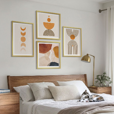 Wall art set Boho minimalist decorations