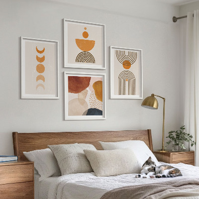 Wall art set Boho minimalist decorations