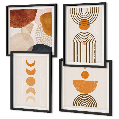Wall art set Boho minimalist decorations