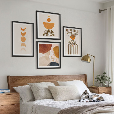 Wall art set Boho minimalist decorations