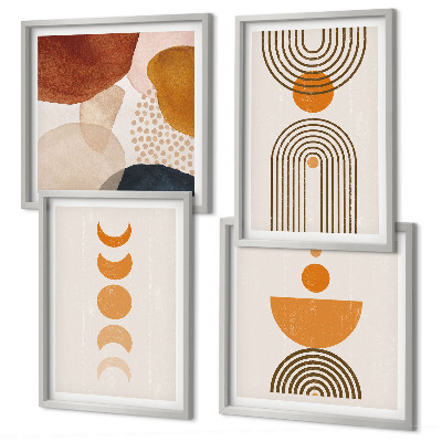 Wall art set Boho minimalist decorations